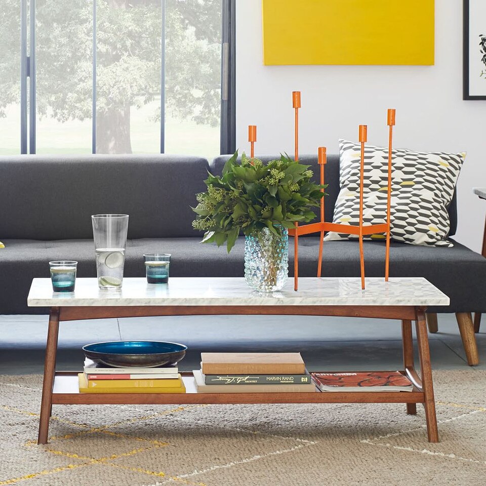 Reeve Coffee Table (122 cm) West Elm UK